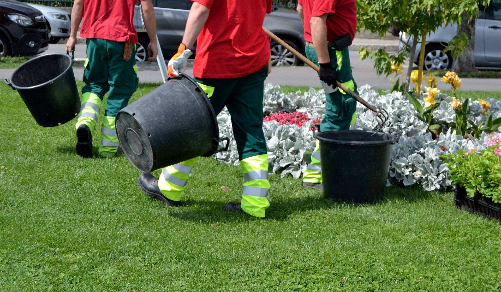 Entretien des espaces verts à Prades